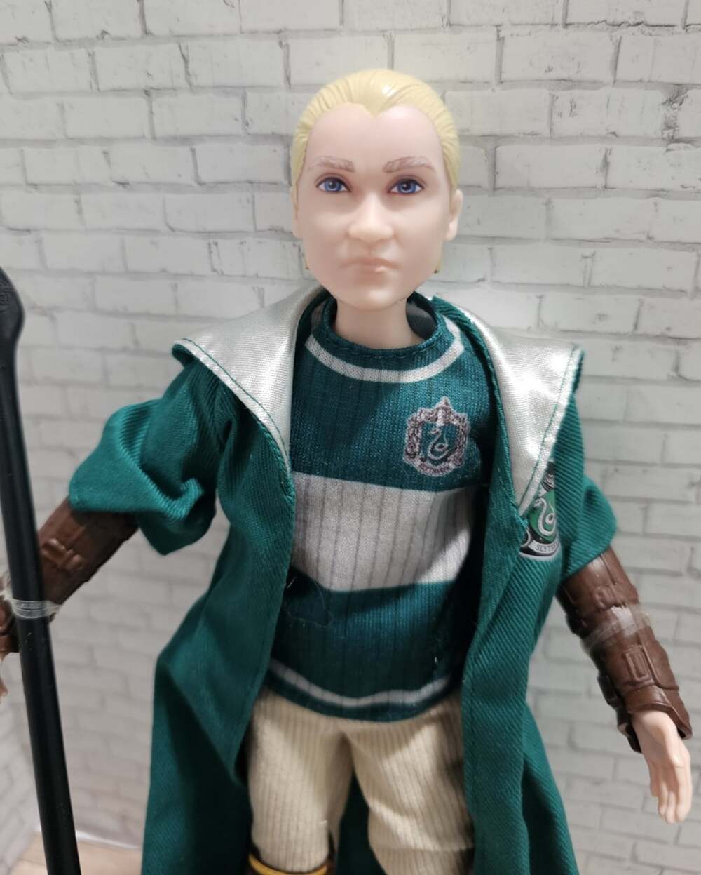Mattel Harry Potter Draco Malfoy Quidditch Doll Slytherin Nimbus 2001 2019